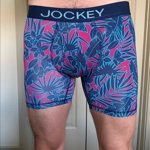 Jockey Floral Print Boxer Brief